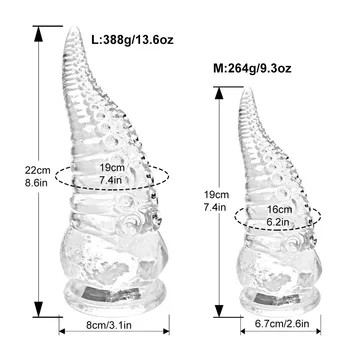 Octopus Tentacle Animal Dildo Suction Cup G Spot Orgasm Dildos for Women Anal Butt Plug Artificial Penises Anus Expander Sex Toy 6
