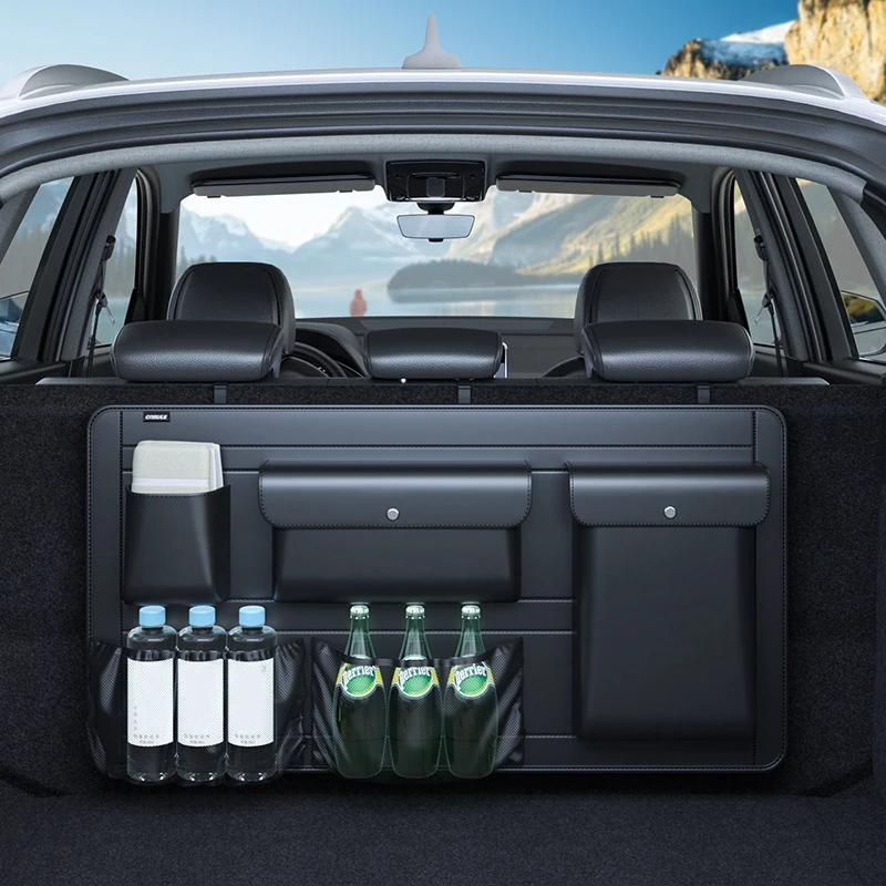 Organizer per bagagliaio auto Oxford, borse per bagagliaio auto 3 volte