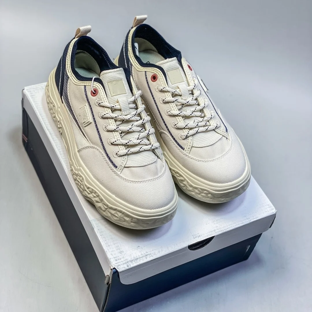 Men's and women's rock-themed casual sports shoes with thick soles, versatile, non-slip, wear-resistant, low-top canvas shoes. - Image 6