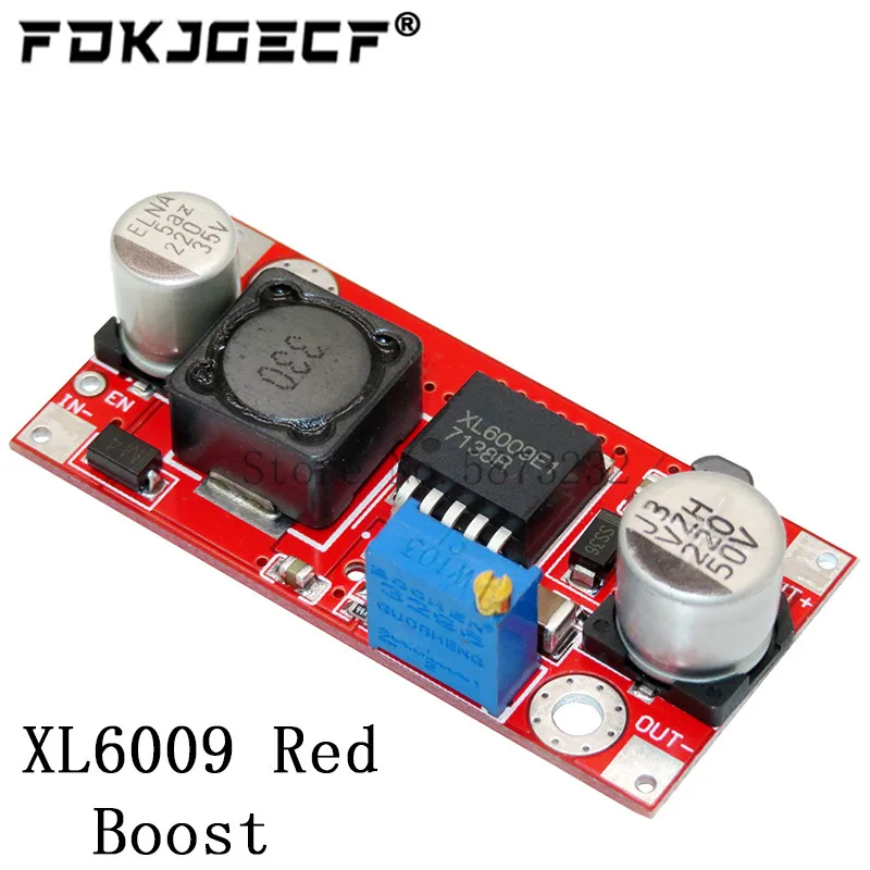 High-Performance Adjustable Boost Converter Power Supply Module with Low Ripple, 15W, 5-50V Output