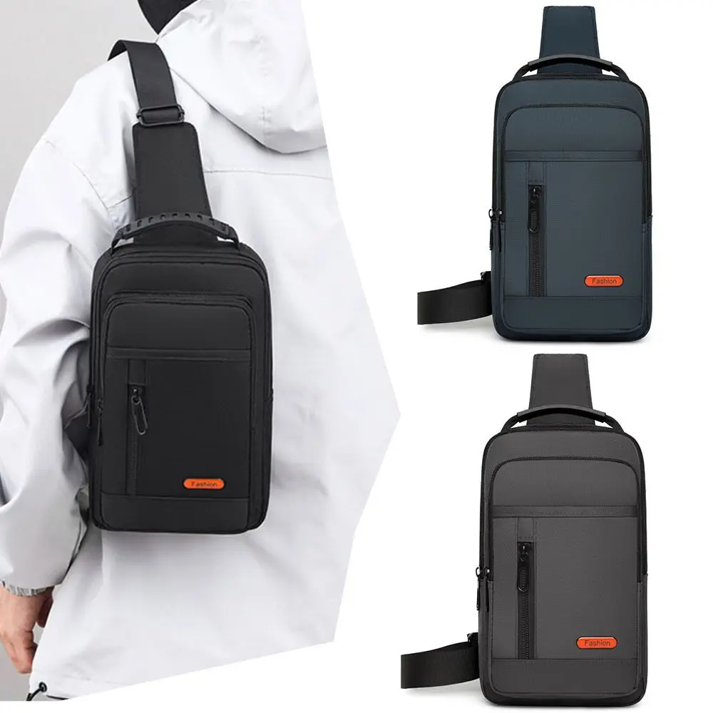 

Oxford Cloth Waist Bags Fashion Fanny Pack Waterproof Leisure Shoulder Small Package Multifuntional Oxford Chest Pack