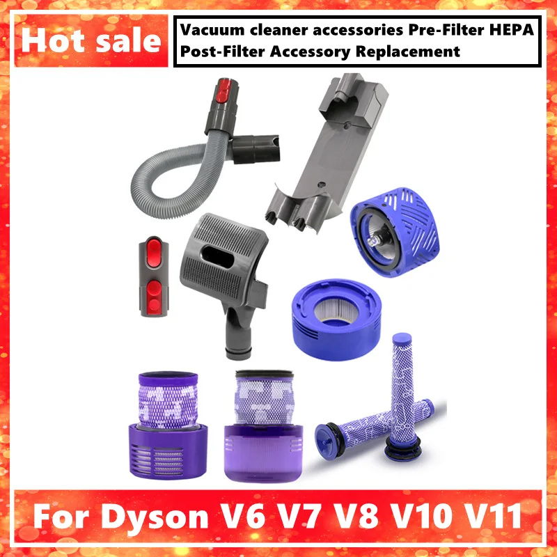 ForDysonvacuumcleaneraccessoriesV6V7V8V10V11PreFilterHEPA