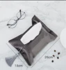 Swan Velvet Modern Minimalist Hand Embroidered Tassel Tissue Cover Desktop Tissue Box Fabric Tissue Bag 6