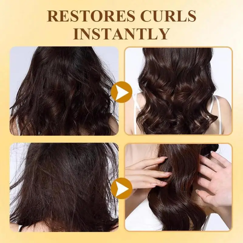 Defining Curl Cream 300ml Caviar Moisturizing Curly Hair Styling Cream Enhances Waves and Curls Curly Hair Care Products