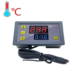 Mini Digital Temperature Controller Thermostat Regulator with Sensor (AC 110-220V)