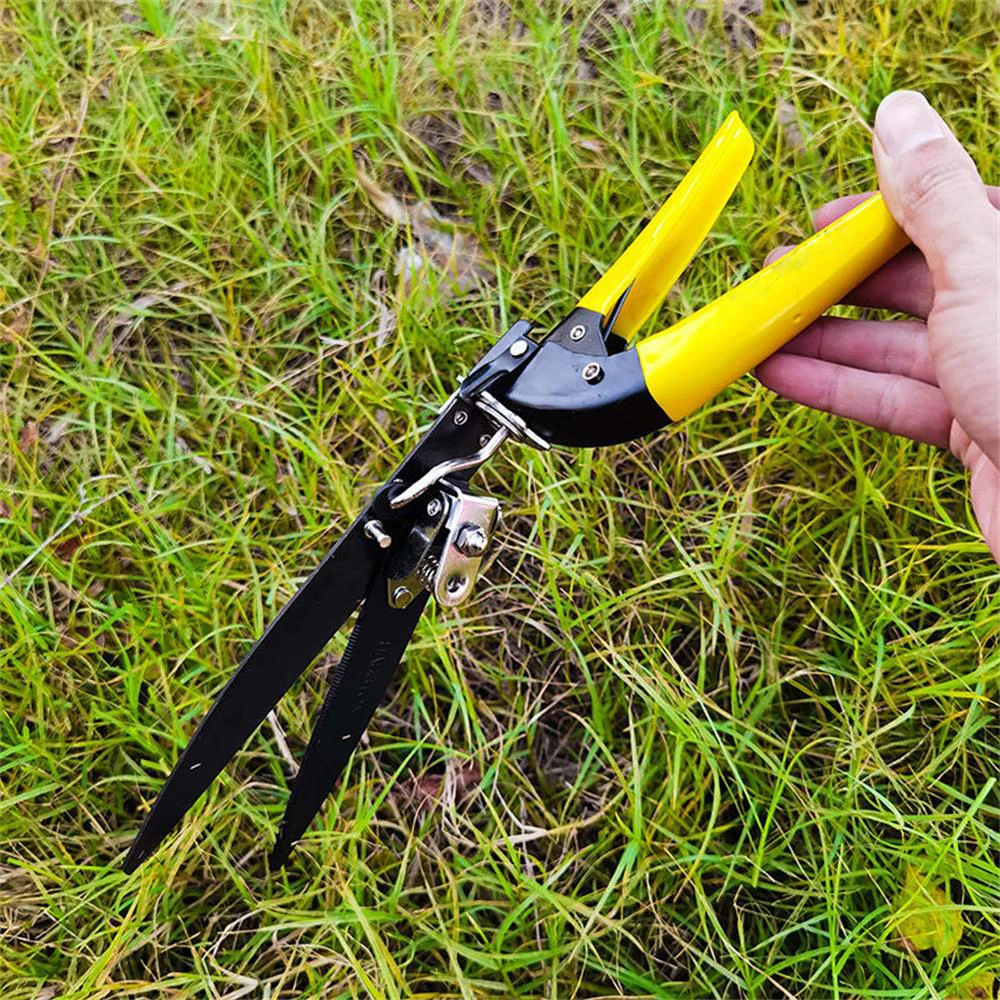 1pc Gardening Scissors Rotatable Lawn Trimming Gardening Grass Trimming Scissors Gardening Tools Household Potted Weed Pruning