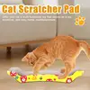 Wooden Cat Scratcher Scraper Detachable Lounge Scratching Post For Cats Training Grinding Claw Toys Cat Scratch Board 1