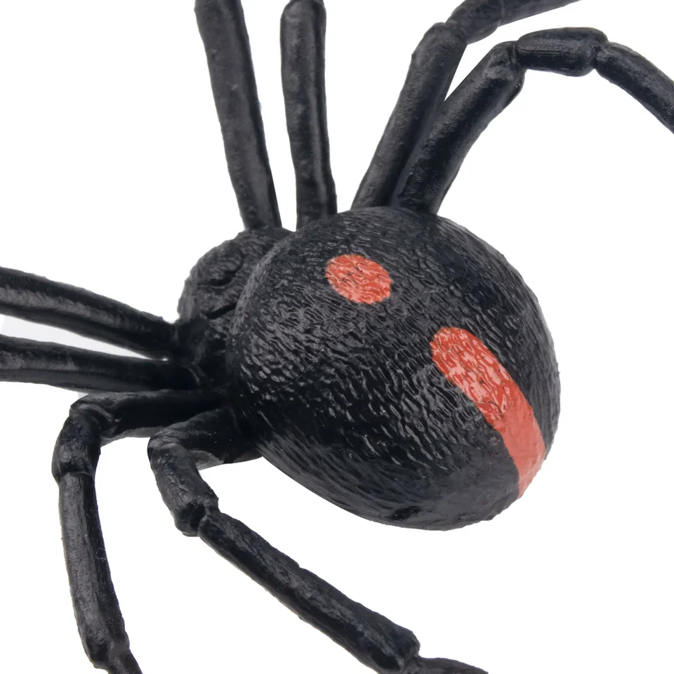 3D Black Widow Spider Decal - Realistic Small Size Graphic For Car, Truck, Or Tank