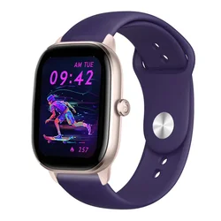 Sport Silicone Wristband Bracelet - 20mm/22mm Watch Band for 22mm watch strap (Deep purple-11)