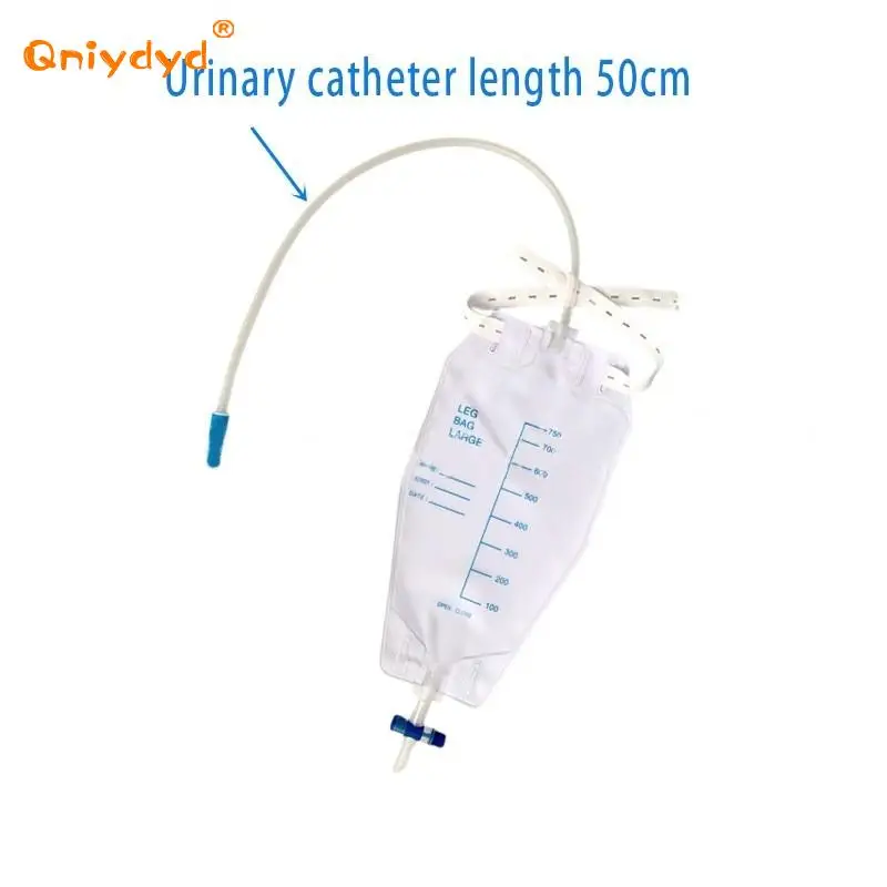 Urine Collection Bag 500Ml/750Ml/1000Ml Drainage Bag Urine Collection Urination Bag Thickened Catheter Leg Storage with Tube Drainage