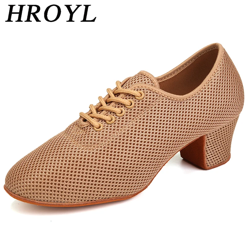 BallroomDanceShoesforWomenBreathableLatinDancingShoesSoft