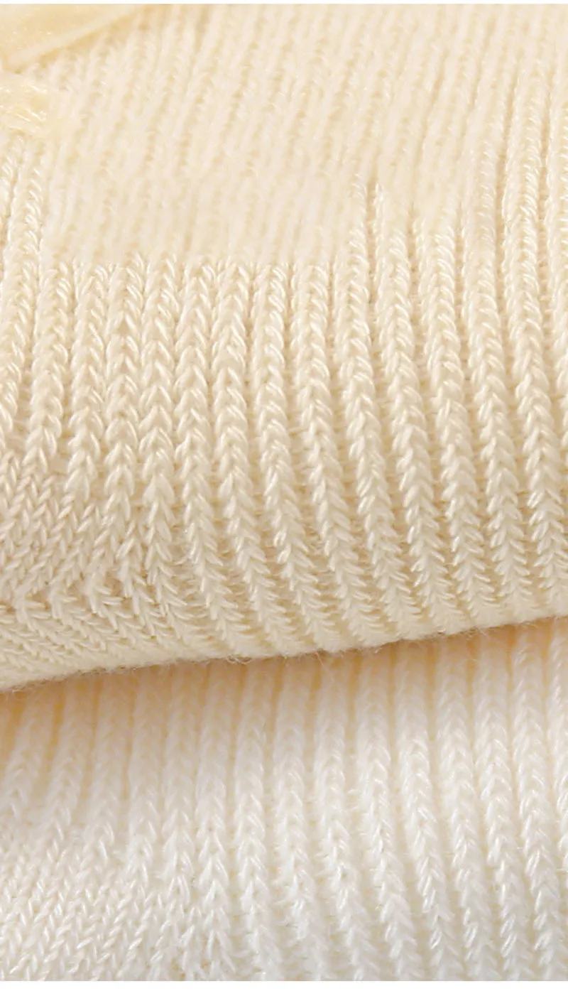 Girls Cotton Bow Socks for Spring