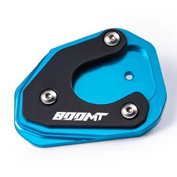 Enhanced Motorcycle Side Stand Extension Pad Bracket (800MT sky blue)