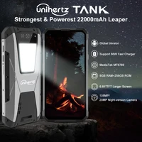 MX Warehous Unihertz TANK Rugged Night Vision Smartphone,Cell Phone,22000 mAh,8GB,256GB,108M Camera,66W PD,Helio G99 1