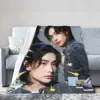 Hot-KPOP-Like-Stray-K-Kids-Hyunjin Warm Flange blankets Soft and comfortable blanket picnic blanket birthday gift 5