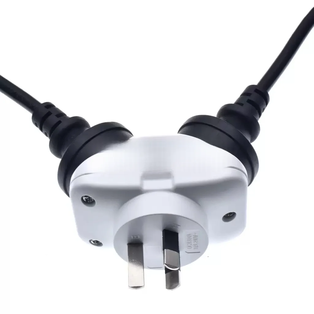 1개 CN 뉴질랜드 호주 1구를 2구로 변환하는 AC 콘센트 확장 컨버터 전원 소켓 10A 250V 절연 AU 벽면 플러그 어댑터 타입 I