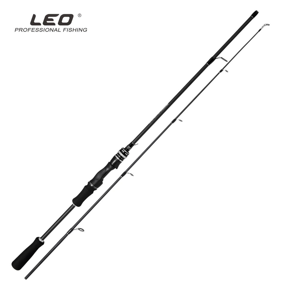 LEOFISHING XK ML 2 Sections FRP Lure Spinning Fast Light Fishing Pole