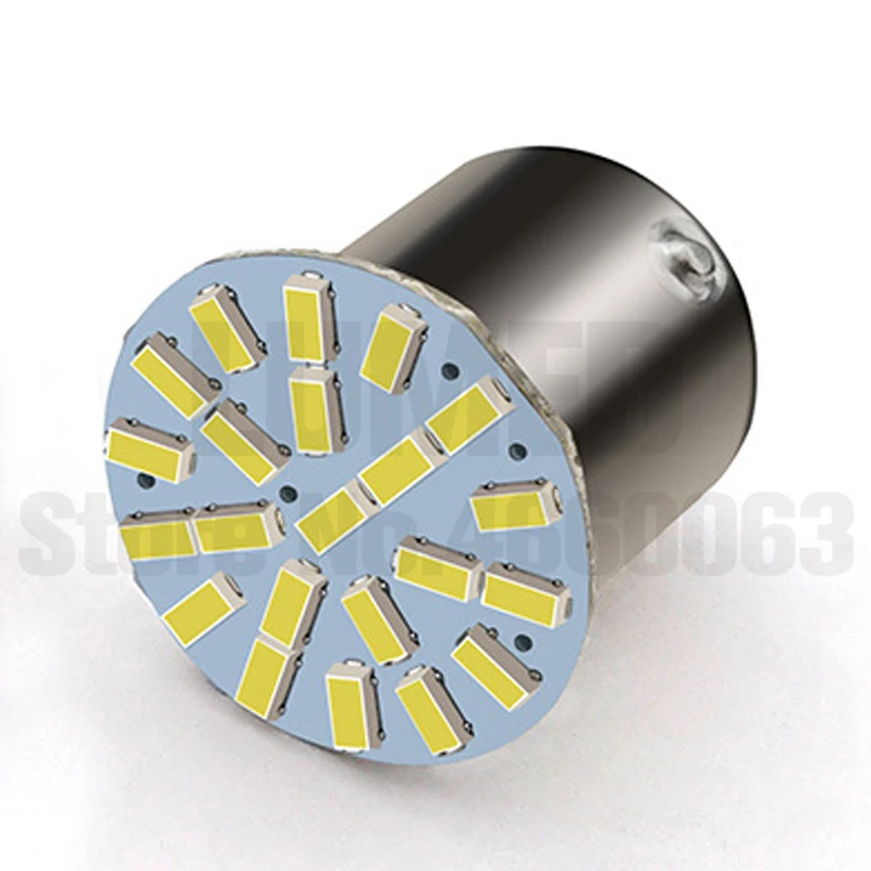 1157 P21/5W BAY15D 3014 LED 22 SMD ڵ  극ũ , ڵ Ĺ Ȱ, ְ , DC 12V, 100 