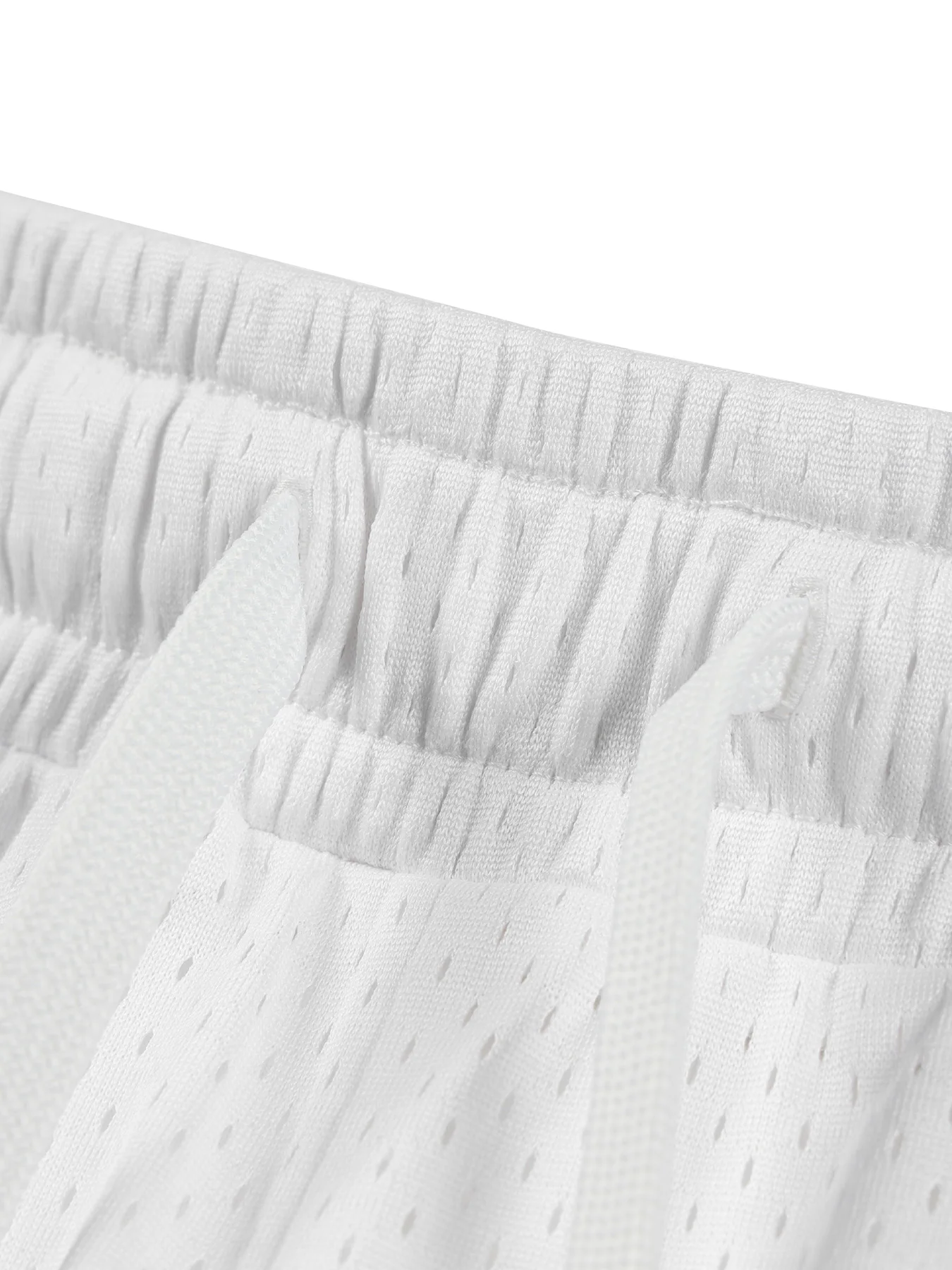 Sky Blue Mesh Basketball Shorts for Men