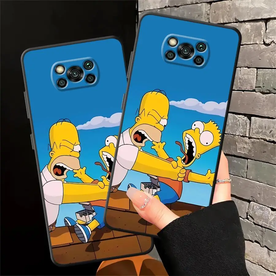 Cute Cartoon S-simpsons Phone Cover Case