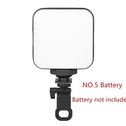 Portable LED Selfie Light with Clip for Mobile Devices and Laptops (A)