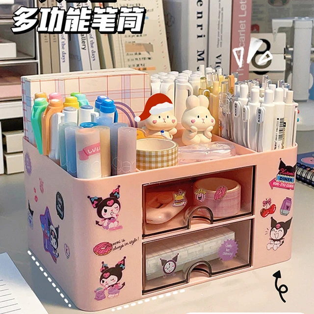 Bureau Kawaii résistant à la saleté pour chambre de fille, bureau