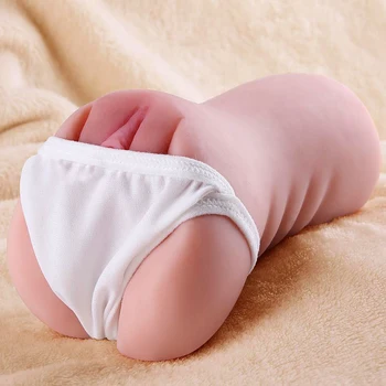 3D Rubber Vagina Realistic Male Masturbator Sex Toys For Men Artificial Vagina Real Anus Pocket Pussy Adults Toy Intimate Goods 2
