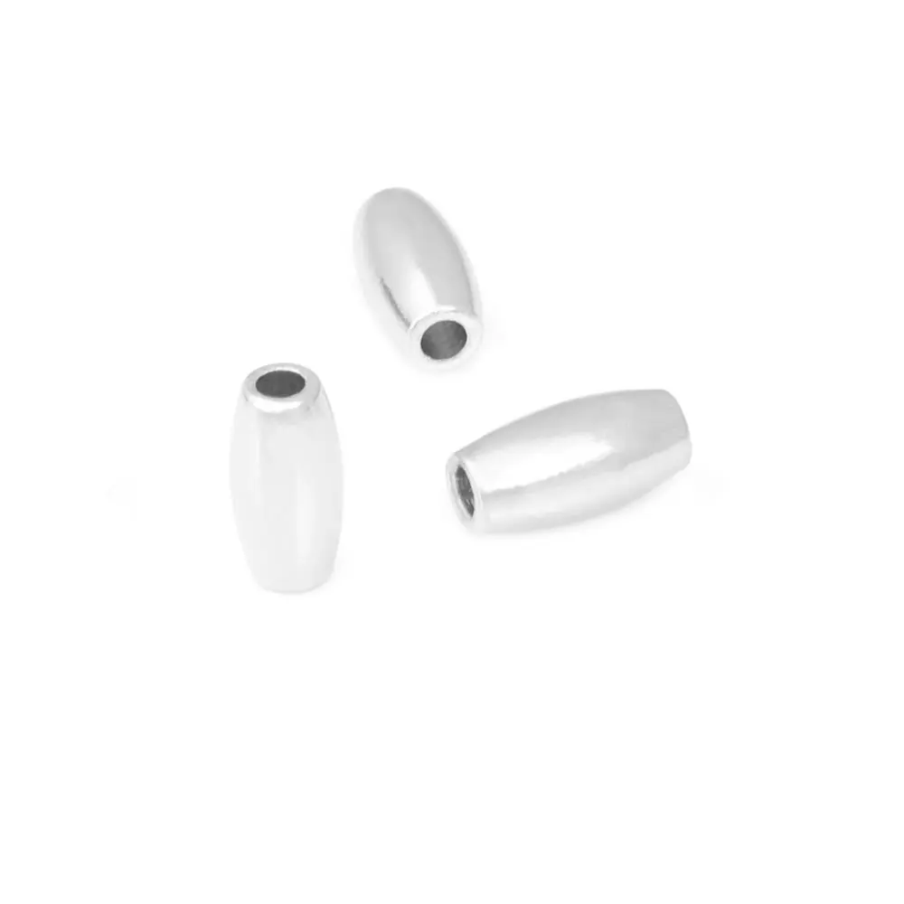 Cuentas de Brass Doradas de 18K Diseño Ovalado Cilíndrico Suministros para Hacer Joyería DIY - details 35