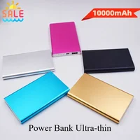 Power Bank 10000mAh Portable Charger Power Bank Ultra-thin Fast Charger External Backup Battery for IPhone Xiaomi Mobile Phone 2