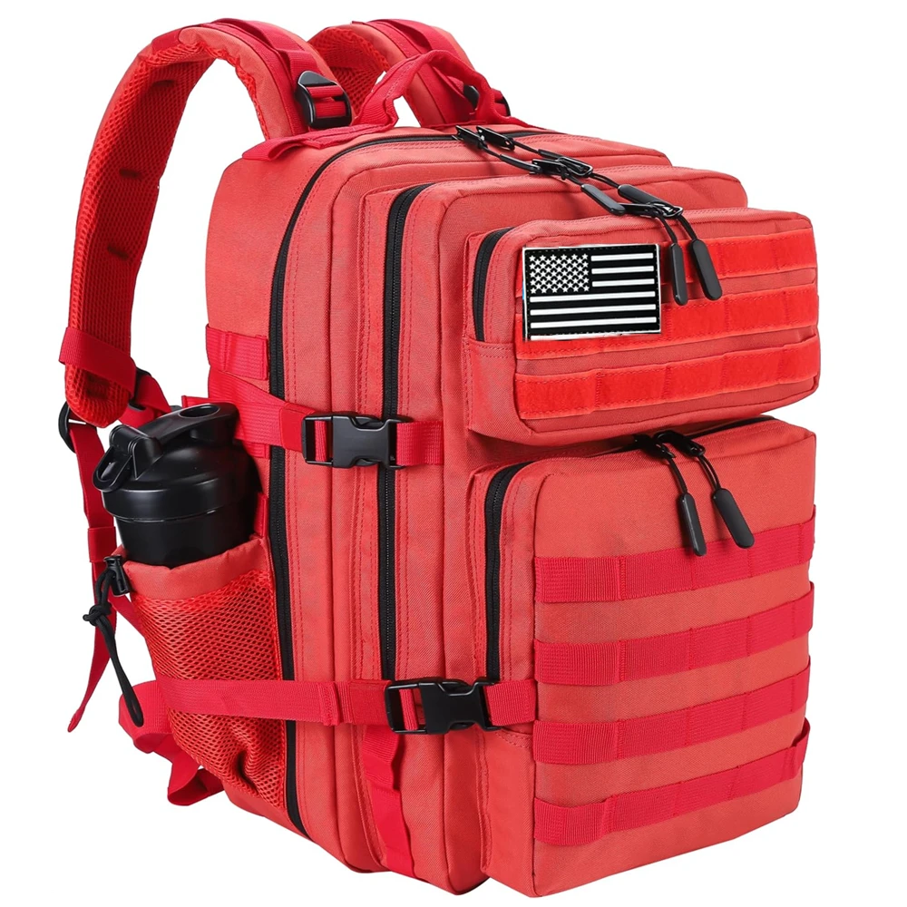 Large 45L 3P Tactical Backpack Hiking Bag Pack Outdoor Sport Backpack Waterproof Climbing Rucksack Camping Hiking Bag Mochila