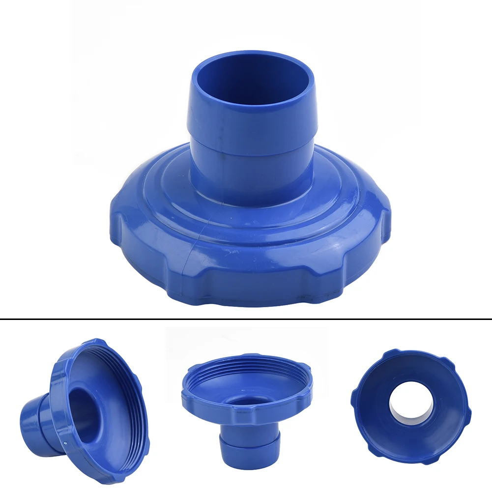 Adattatore Parte 1Pc Accessorio Adattatore Piastra Per Tubo Intex Per Intex Surface Pool Skimmer Sostituzione Plastica Blu