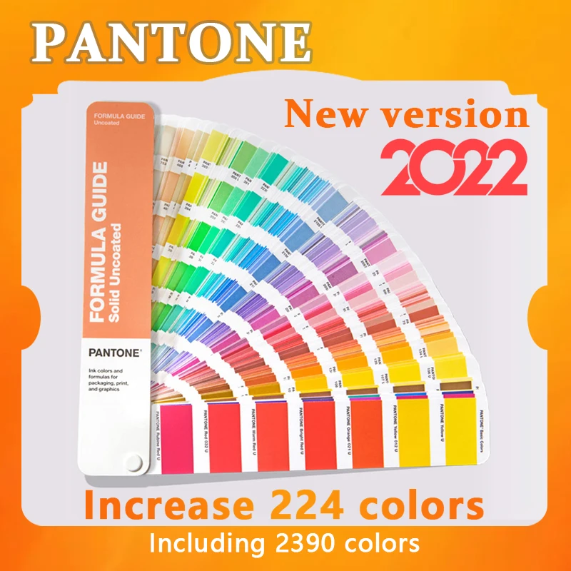 

2022 новая версия PANTONE международного стандарта PANTONE U 2390 цветная карточка матовая офсетная бумага GP1601B-U новая легальная версия