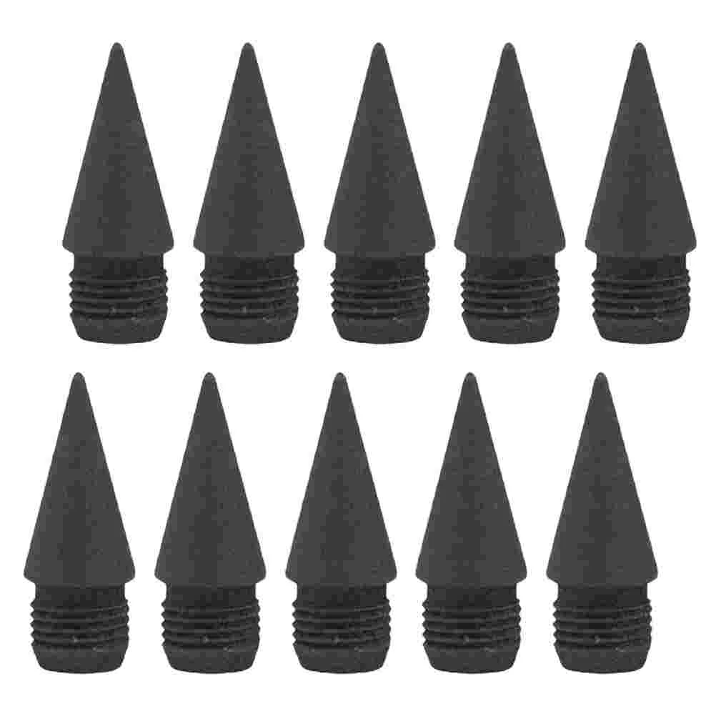 10 Pcs No Cutting Replacement Pencil Tip Child Inkless Graphite Tips Infinite Replaceable Heads 5