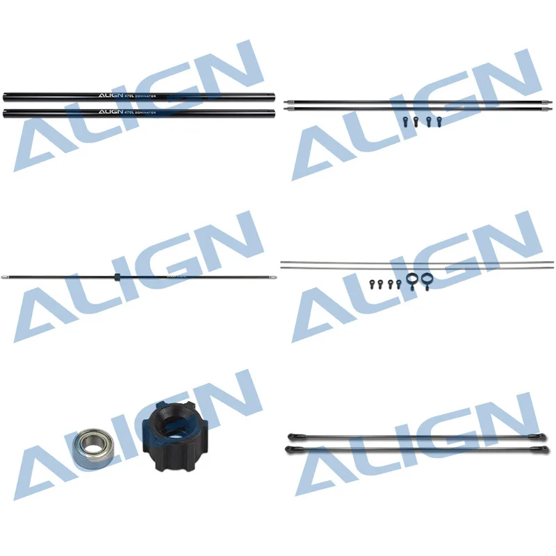 Alinhar T-REX 470l 470lt tubo de torque fibra carbono cauda