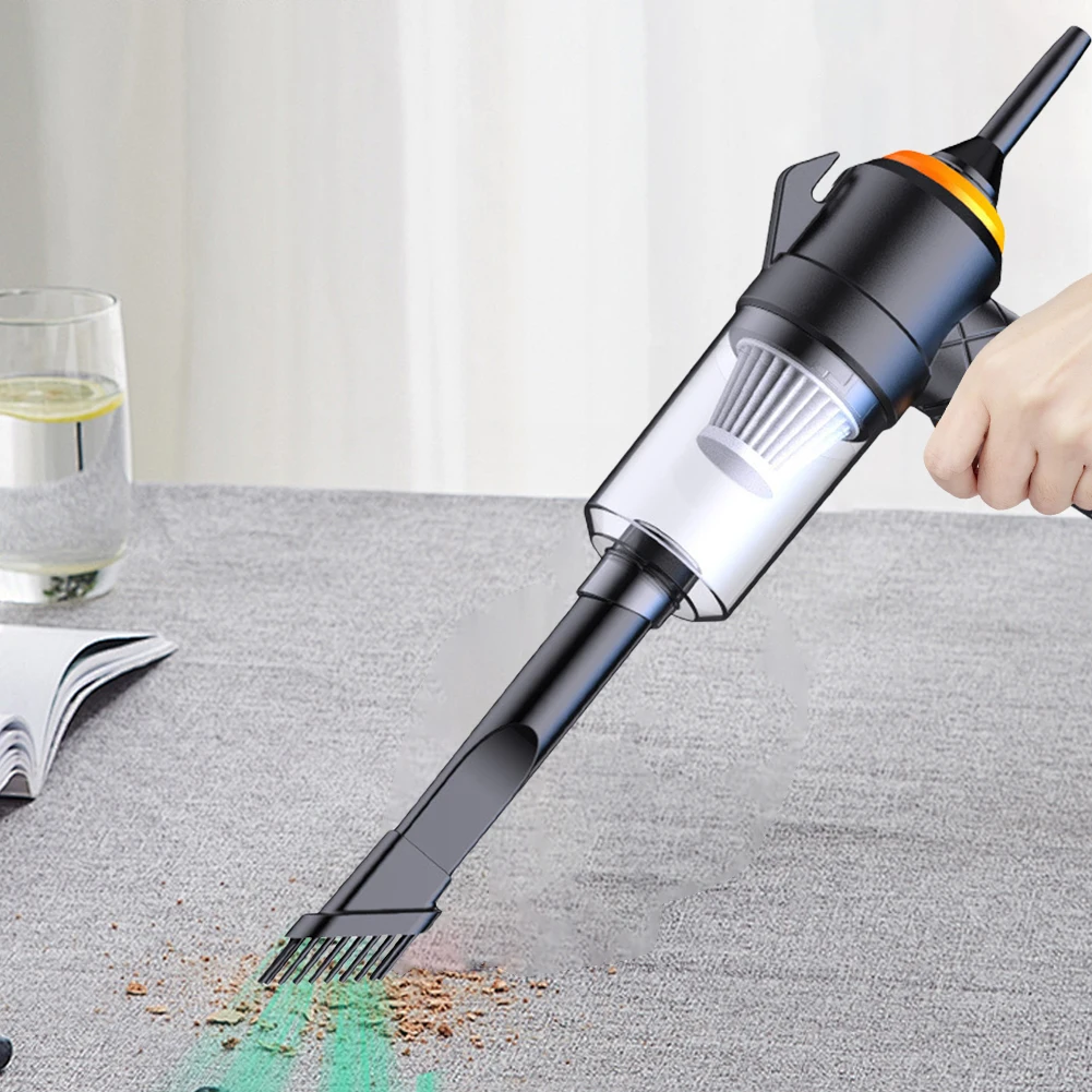 6 In 1 Car Vacuum Cleaner 3500PA Strong Suction Blowing Suction Car Cleaner Mini Handheld for Home Keyboard Cleaning
