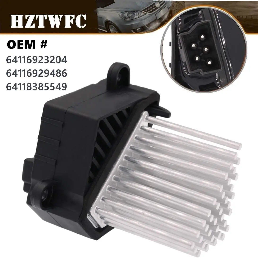 Free Shipping Heater Blower Fan Motor Final Stage Resistor For Bmw E46