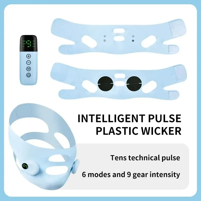 Intelligent Electric Double Chin V-Shaped Face Machine Anti-Wrinkle Facial Massage Adjustable Intensities Women's V-Face Device