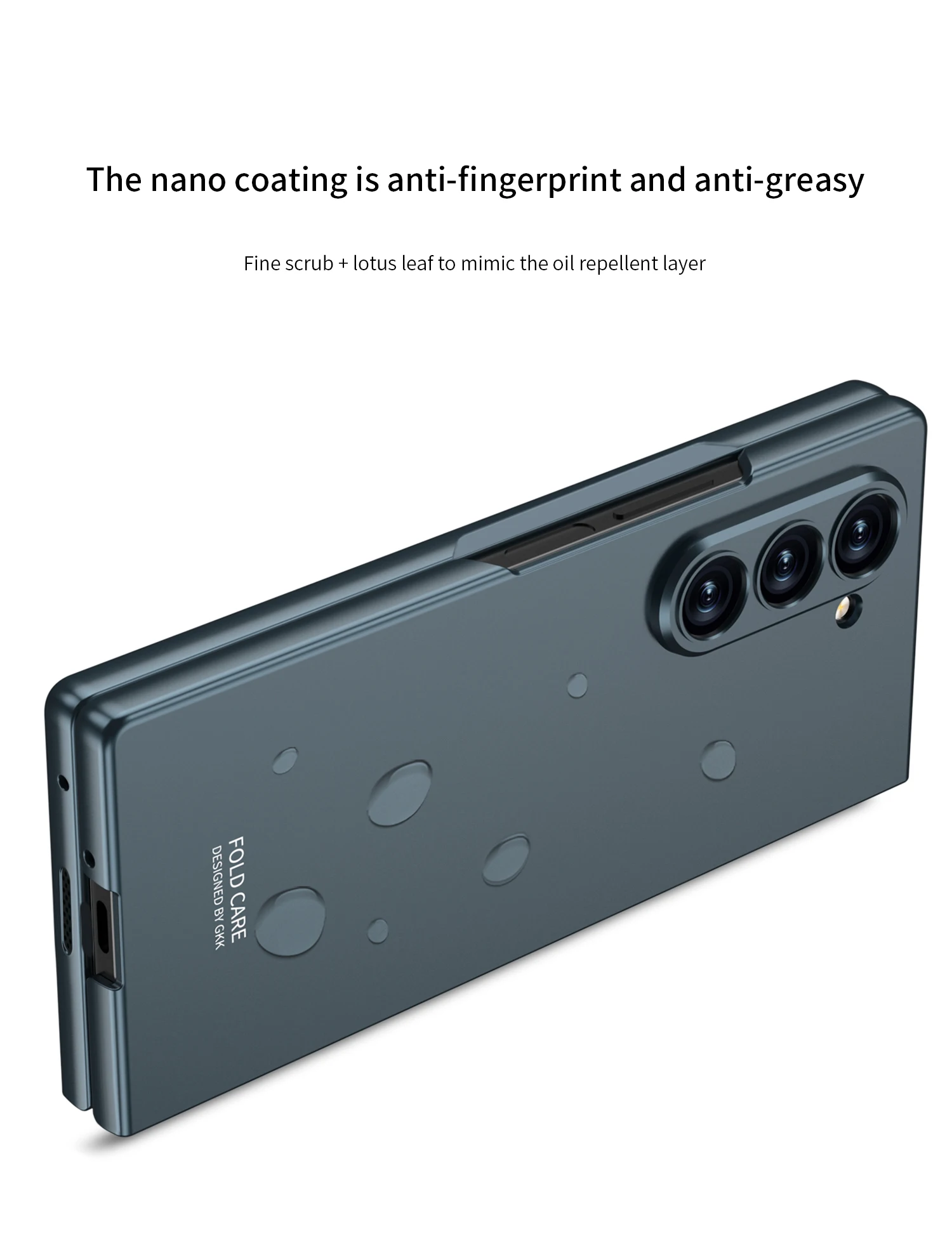 Original Case For Samsung Galaxy Z Fold 7 6 5 Ultra-thin Outer Screen Glass Prot