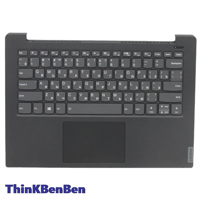 

RU Russian Onyx Black Keyboard Upper Case Palmrest Shell Cover For Lenovo Ideapad S340 14 14IWL 14API 14IIL 14IML 5CB0S18497