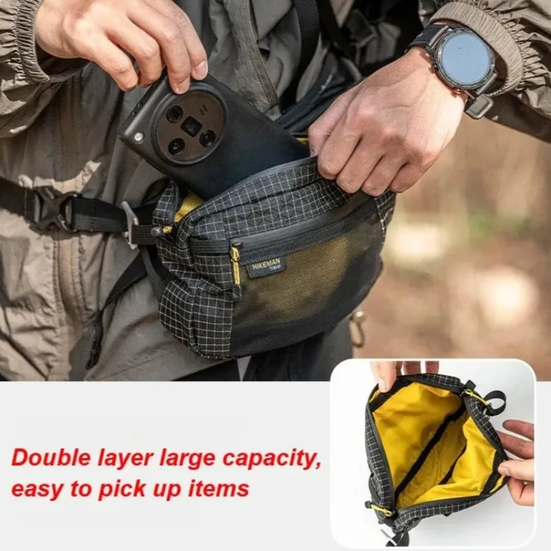 New Dyneema Waist Bag 20L Waterproof UrltraLight Multi Pocket for Cycling Running Hiking Camping Outdoor Sports Accessories 3