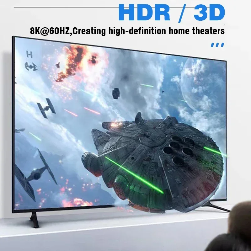 Ultra High-Speed Mini Micro HDMI to HDMI 2.1 Converter - 8K/4K Resolution Support
