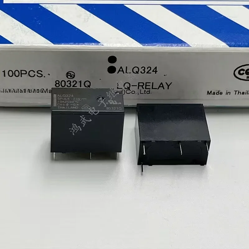 

（Brand New Original）1pcs/lot 100% original genuine relay:ALQ324 24V 10A 4pins
