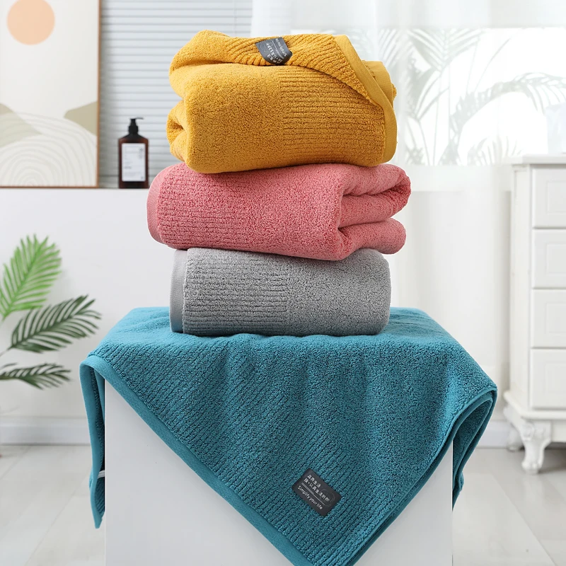 Large 100% Cotton Bath Towels Super Large Soft High Absorption And Quick  Drying Hotel Big