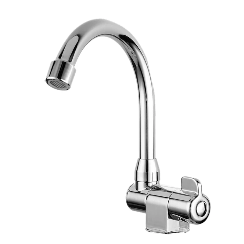 

Caravan Boat 360 Degree Rotation Copper Basin Faucet Folding Cold Water Faucet Tap Kitchen Bathroom For RV Marine Boat Deck Hatc