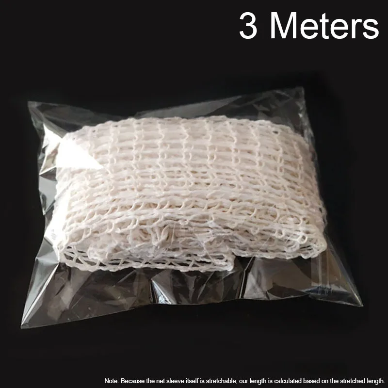 1/2/3 Meter Cotton Meat Net Ham Sausage Net Butcher's String Sausage Net Roll Hot Dog Net Sausage Packaging Tools Meat Cooking T images - 6