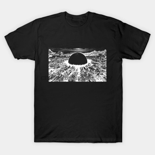 

Men Tshirt Destroying New Tokyo Akira T Shirt Women T-Shirt Tees Top