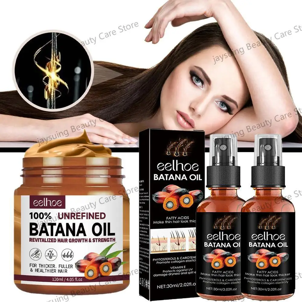 

Маска для волос Batana 1/2 шт., эфирное масло, Сыпучие кератиновые средства для восстановления и ухода за сухими поврежденными волосами