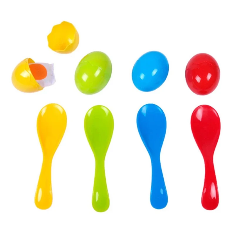 Egg and Spoon Race Game Set for Kids 2