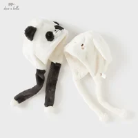 Dave Bella Children Plush Hat Winter Rabbit Panda Boys Girls Warm Ear Protection Hat Baby Cute Cap Fashion Soft Bonnet DB4254922