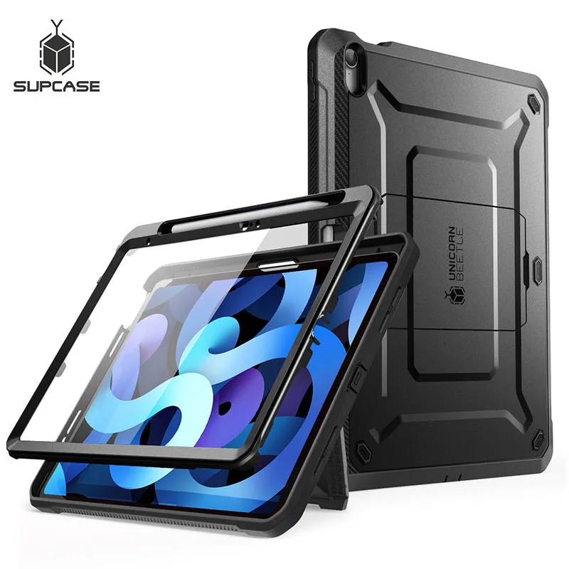 Supcase para Ipad 10.9 Case Versão 2023 ub Pro com Embutido Protetor de Tela & Kickstand Capa Protetora para Ipad 10th Gen